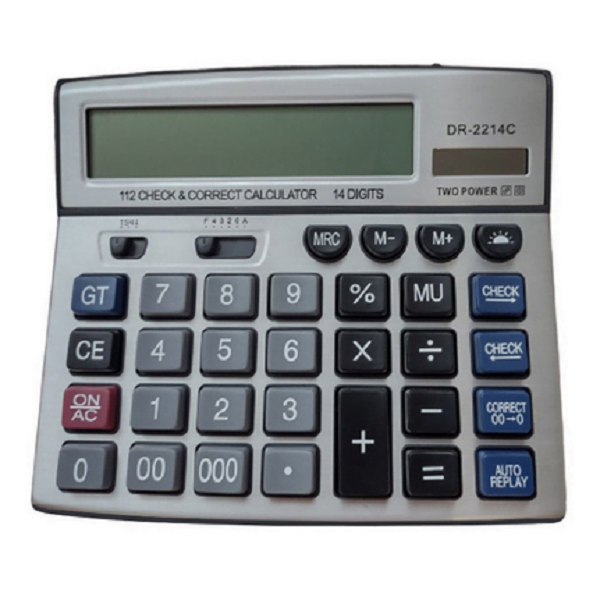ماشین حساب مدل DR-2214C کد UN