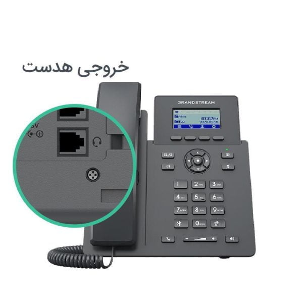 تلفن تحت شبکه گرنداستریم  مدل GRP2601 - تصویر 2