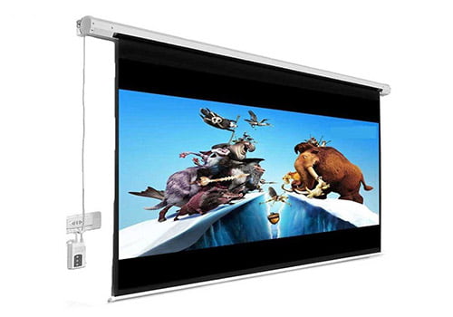 پرده نمایش برقی پروژکتور اسکوپ 2×2