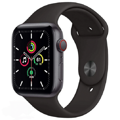 اپل واچ SE 7 2021 مدل 44mm بدنه آلومینیوم با بند سیلیکونی
