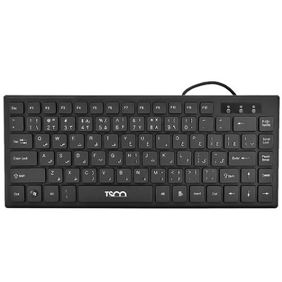 کیبورد تسکو مدل TK 8001 با حروف فارسی