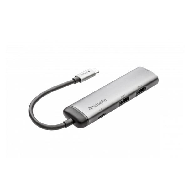 هاب 4 پورت USB-C ورباتیم مدل 49140 - تصویر 2