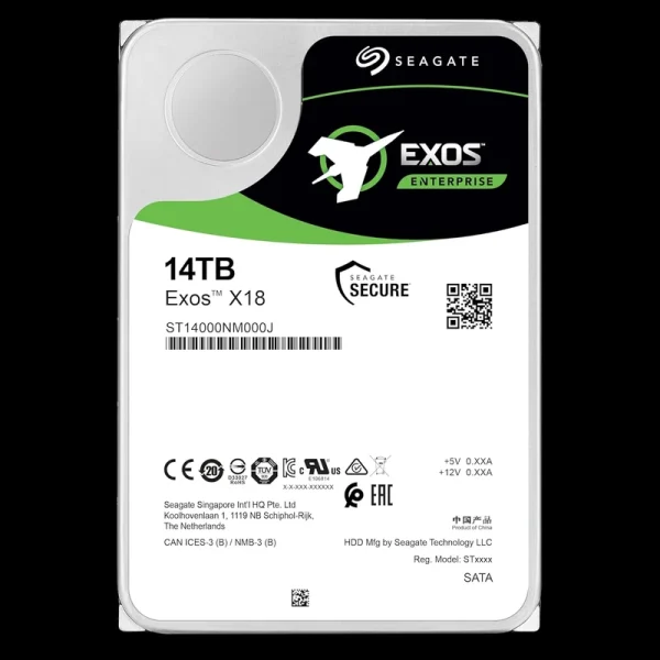 هارد دیسک اینترنال سیگیت مدل Exos ST14000NM000J ظرفیت 14 ترابایت - تصویر 2