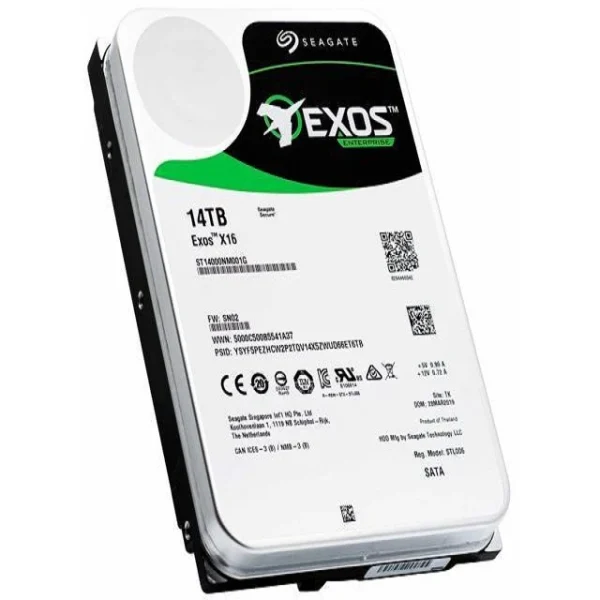 هارد دیسک اینترنال سیگیت مدل Exos ST14000NM001G ظرفیت 14 ترابایت - تصویر 2