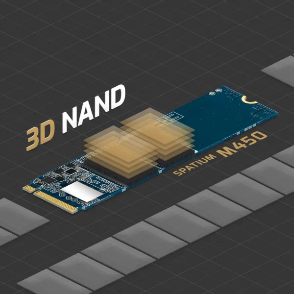 هارد اس اس دی مدل SPATIUM M450 PCIe 4.0 NVMe M.2 500GB - تصویر 2