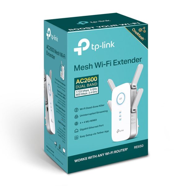 توسعه دهنده شبکه بی سیم تی پی لینک مدل Extender RE650 - تصویر 3