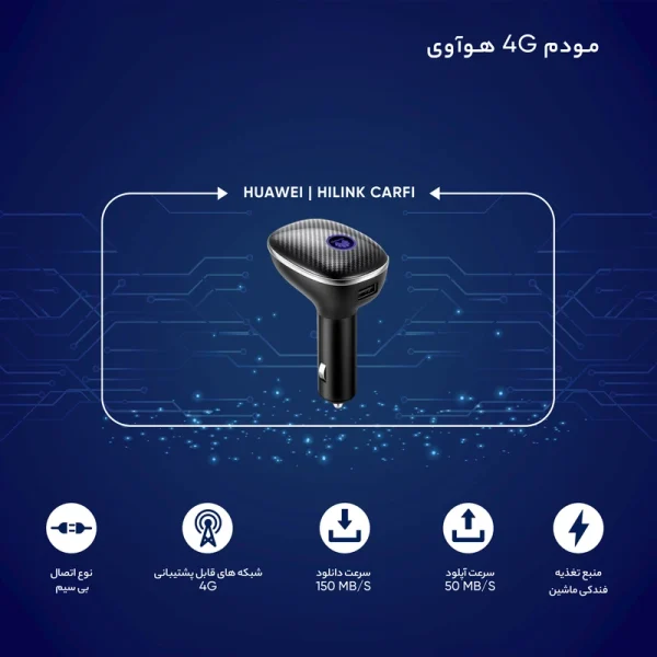 مودم 4G هوآوی مدل HiLink Carfi E 8377 - تصویر 3